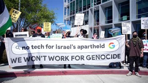 Google workers, others hold ‘die-in’ over Project Nimbus contract with Israel